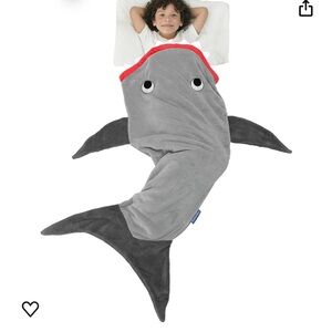 Blankie Tails - Wearable Shark Blanket - Shark Tail Double Sided Cozy